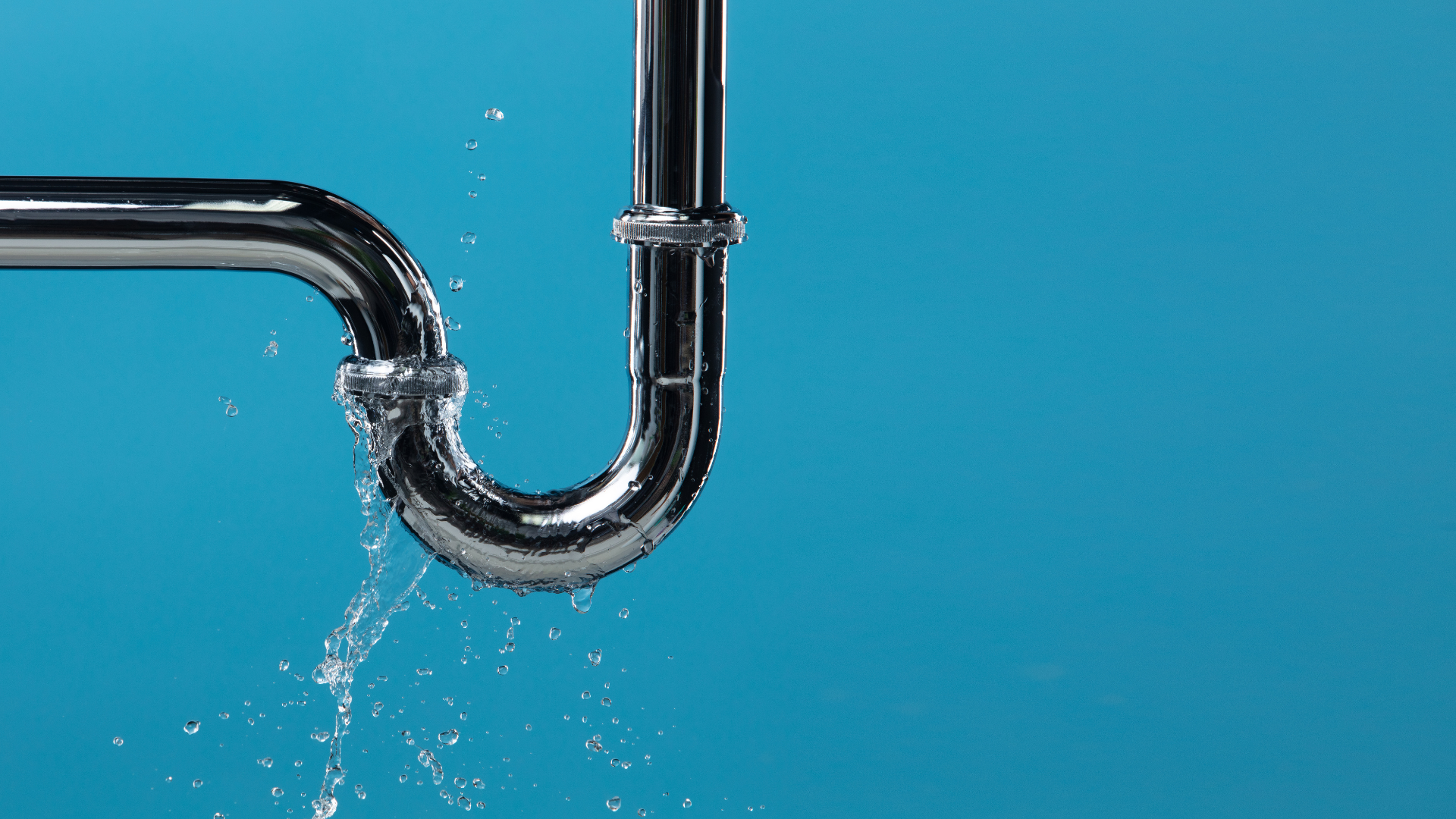 Burst Pipe Repair — professional plumber at work