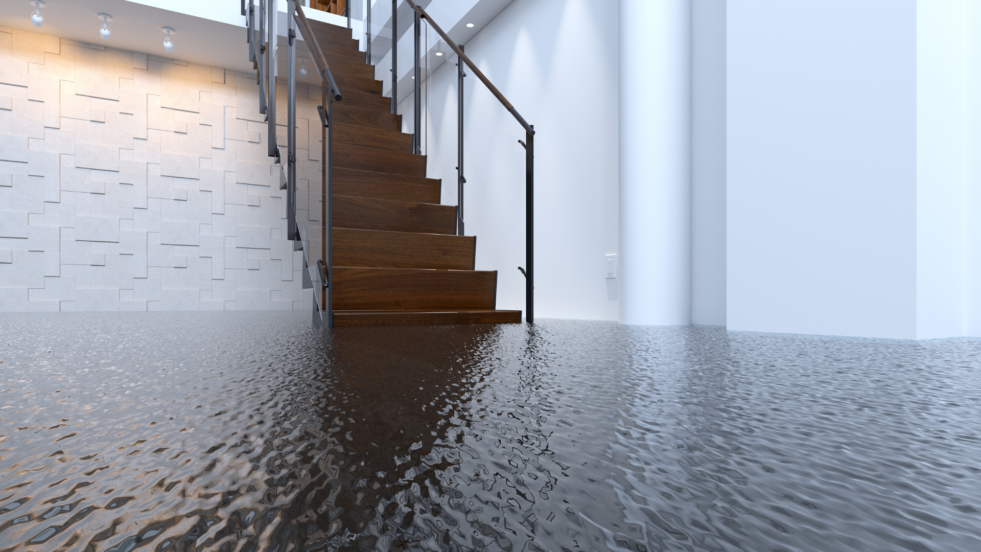 Sewer Backup Emergency — professional plumber at work