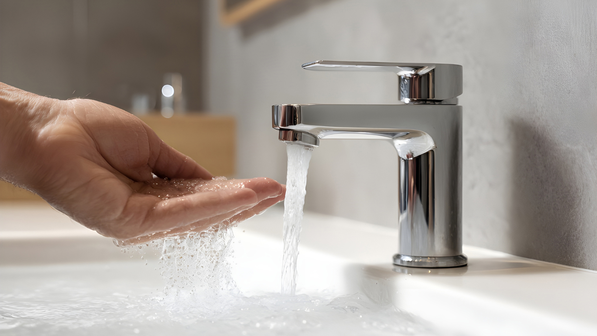 Faucet Repair — professional plumber at work