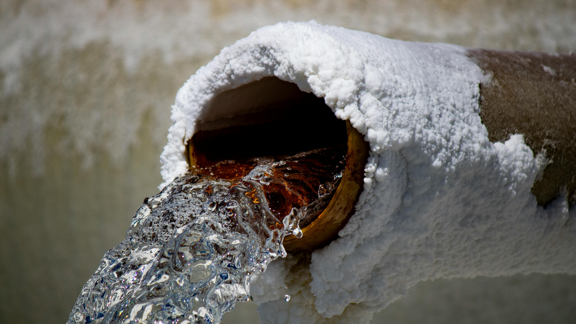 Frozen Pipe Repair — professional plumber at work