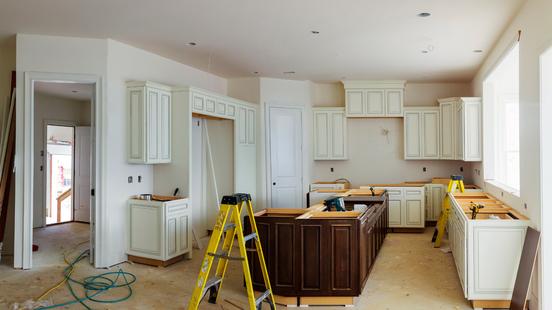 Kitchen Remodel Plumbing — professional plumber at work
